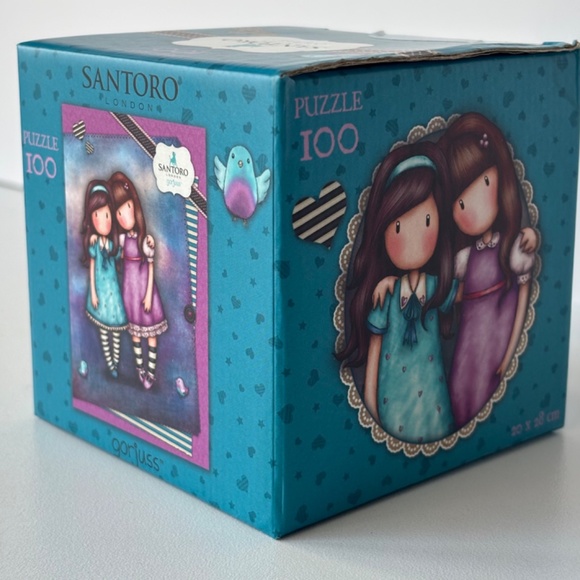 Brand New! Educa Santoro London Gorjuss Puzzle -100 pieces Friends Walk Together - Picture 6 of 7